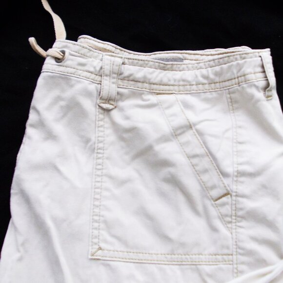 💕 3/$25 💕 Nine West Vintage America Collection Khaki Capris Crop Pants 14P/32 - Picture 3 of 5